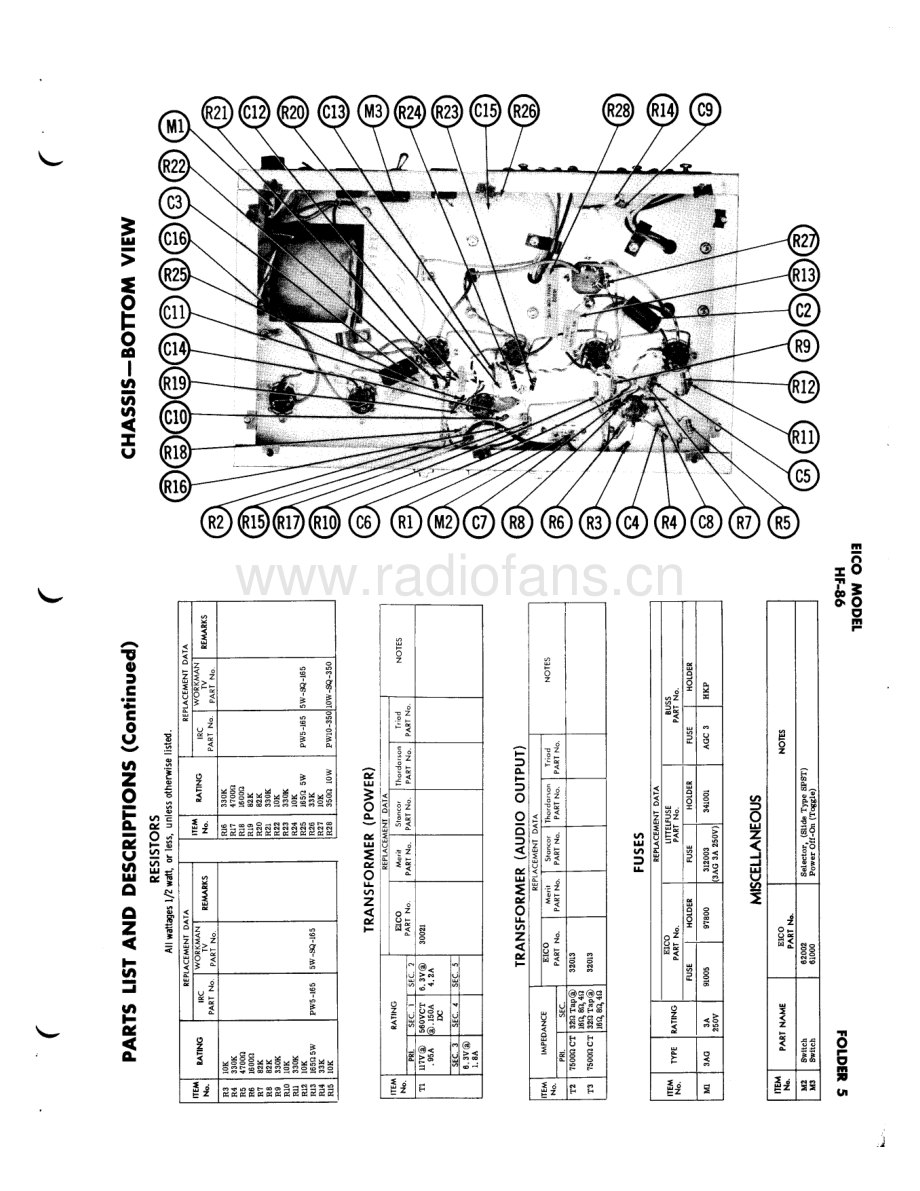 Eico-HF86SAMS-pwr-sm维修电路原理图.pdf_第3页