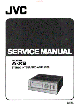 JVC-AX9-int-sm 维修电路原理图.pdf