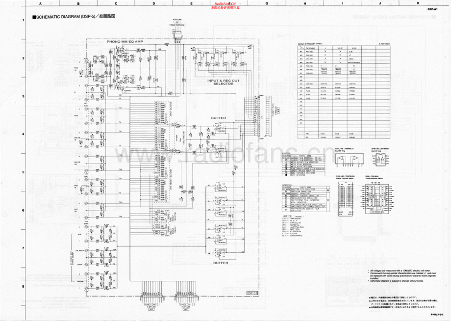 Yamaha-DSP5-mix-sch 维修电路原理图.pdf_第1页