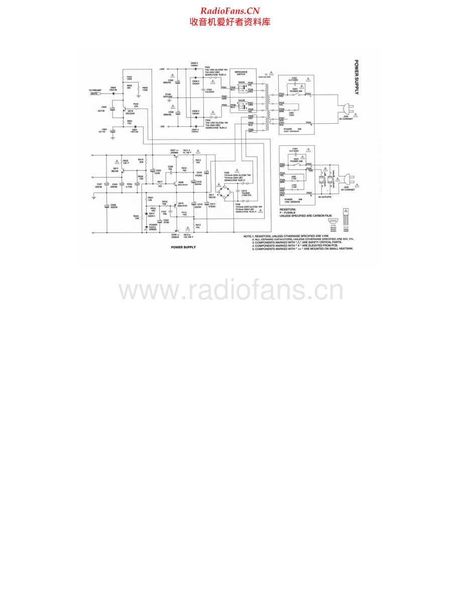 NAD-312-int-sch 维修电路原理图.pdf_第1页