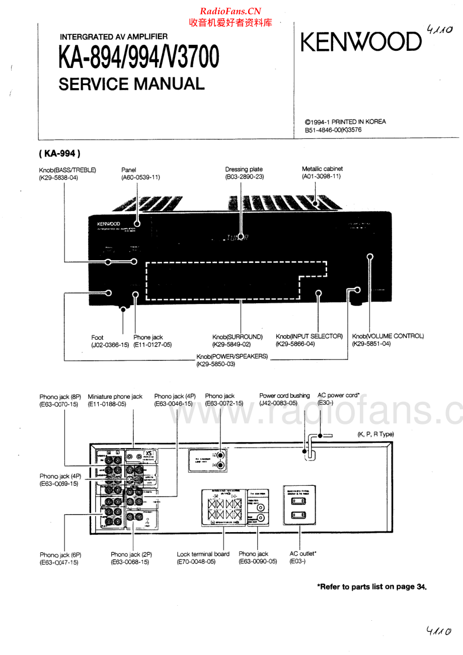 Kenwood-V3700-int-sm 维修电路原理图.pdf_第1页