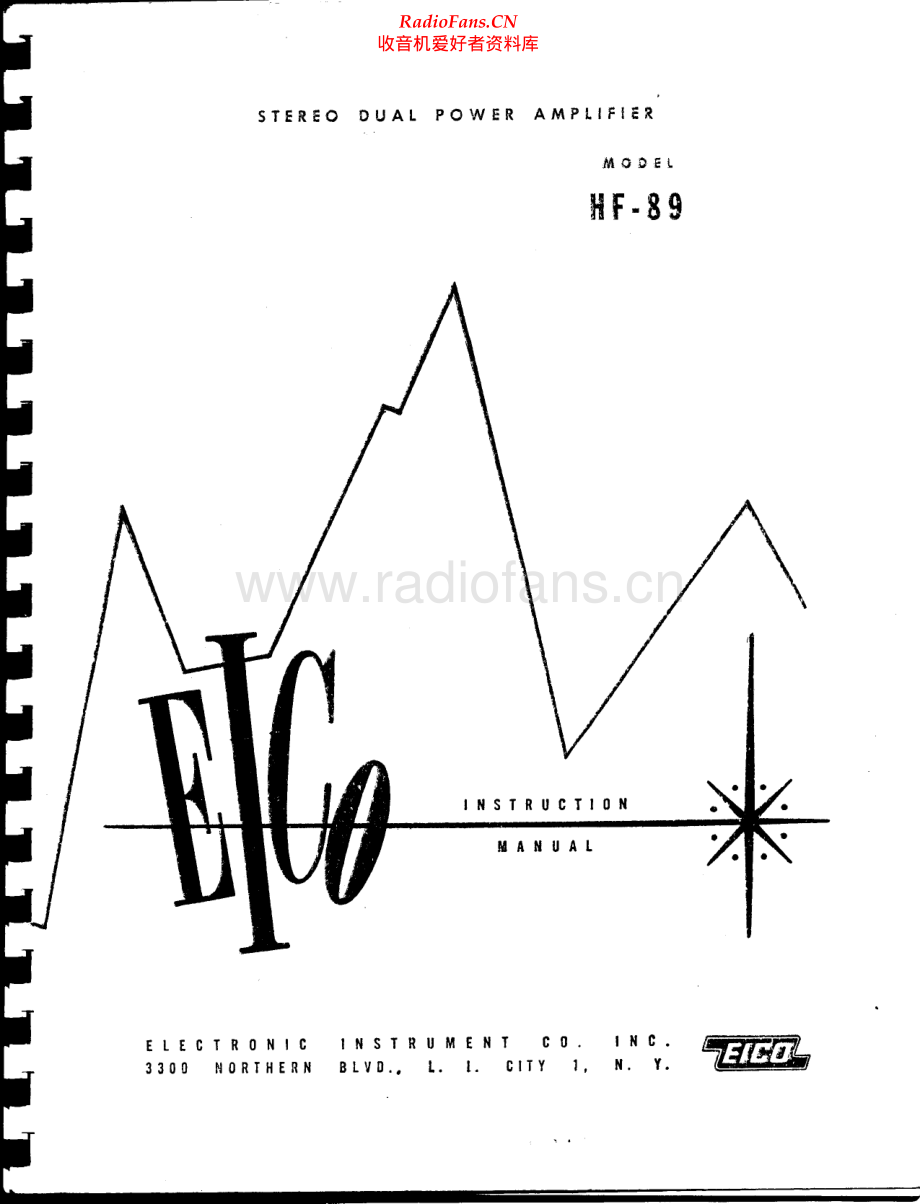 Eico-HF89-pwr-sm维修电路原理图.pdf_第1页