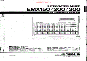 Yamaha-EMX200-mix-sm 维修电路原理图.pdf