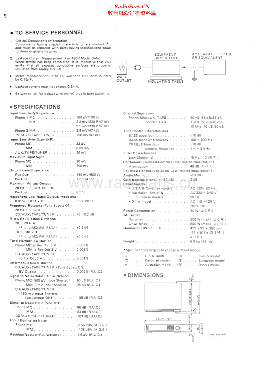 Yamaha-C65-pre-sm(1) 维修电路原理图.pdf_第2页