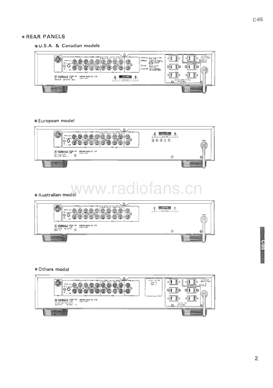 Yamaha-C65-pre-sm(1) 维修电路原理图.pdf_第3页