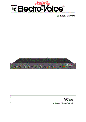 ElectroVoice-ACone-ac-sm维修电路原理图.pdf