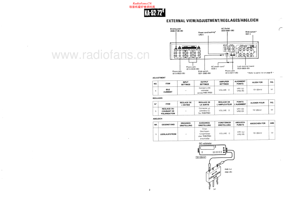 Kenwood-KA52-int-sch 维修电路原理图.pdf_第1页