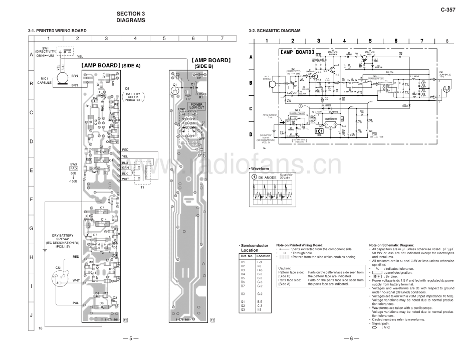 Sony-C357-mic-sm 维修电路原理图.pdf_第3页