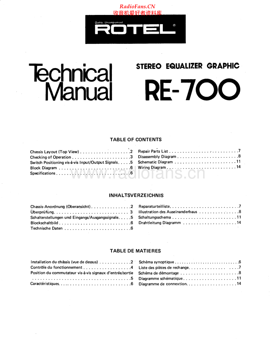 Rotel-RE700-eq-sm 维修电路原理图.pdf_第1页