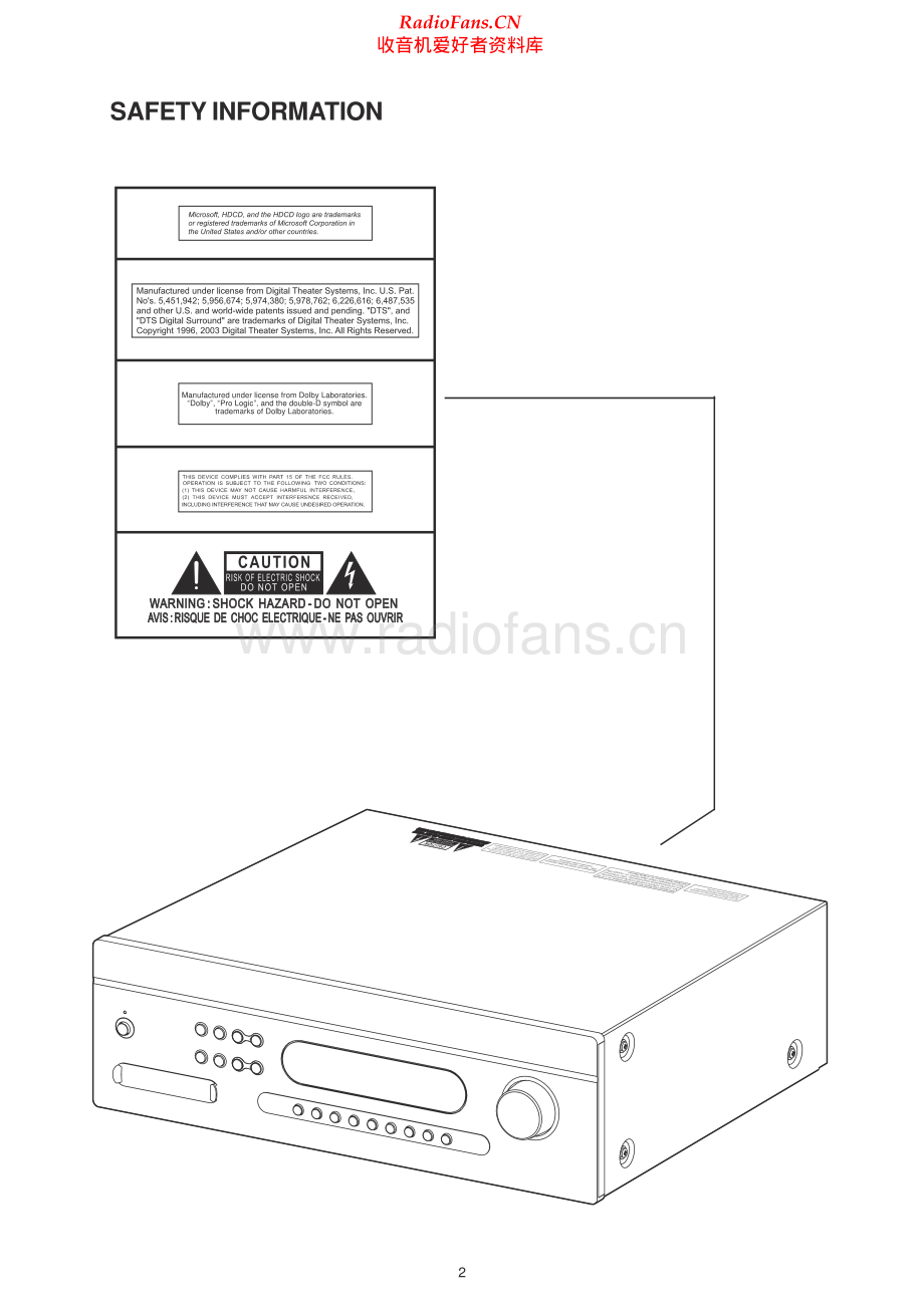 NAD-T163-avr-sm 维修电路原理图.pdf_第2页