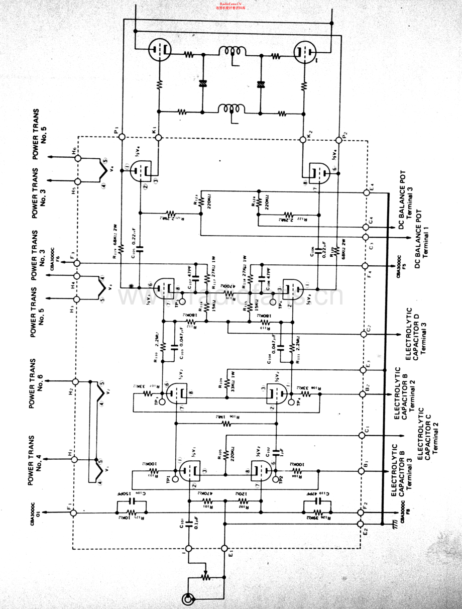 Luxman-MB3045-pwr-sch 维修电路原理图.pdf_第1页