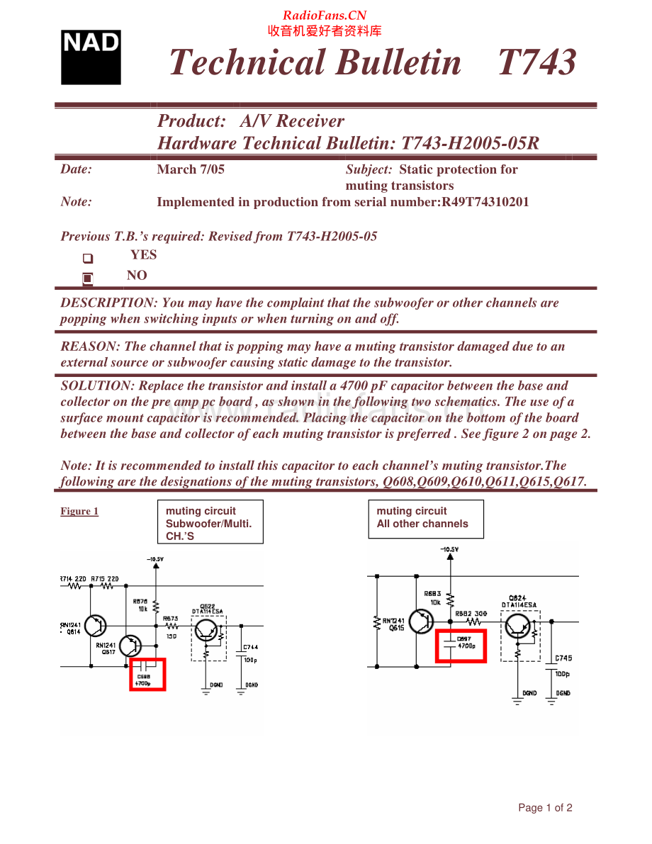 NAD-T743-avr-tb4 维修电路原理图.pdf_第1页