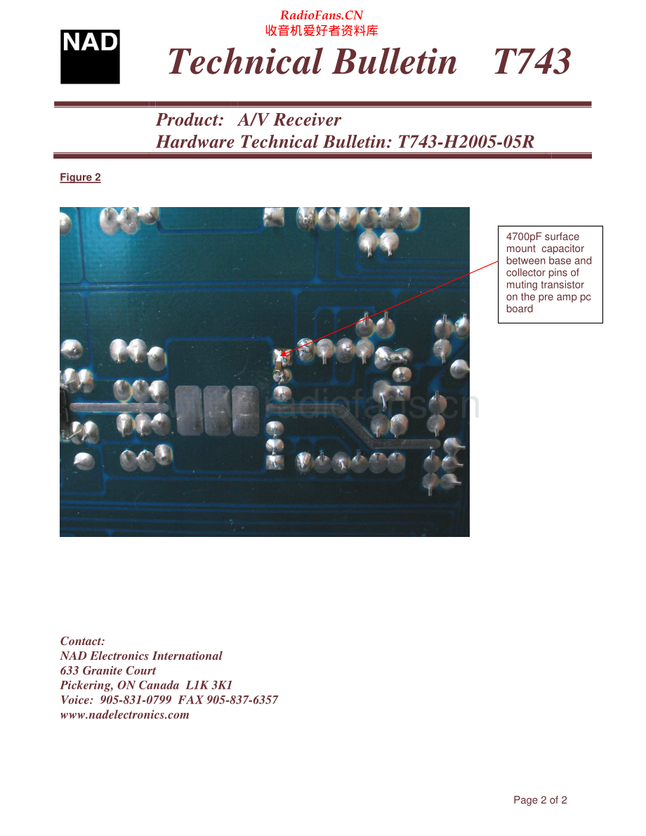 NAD-T743-avr-tb4 维修电路原理图.pdf_第2页