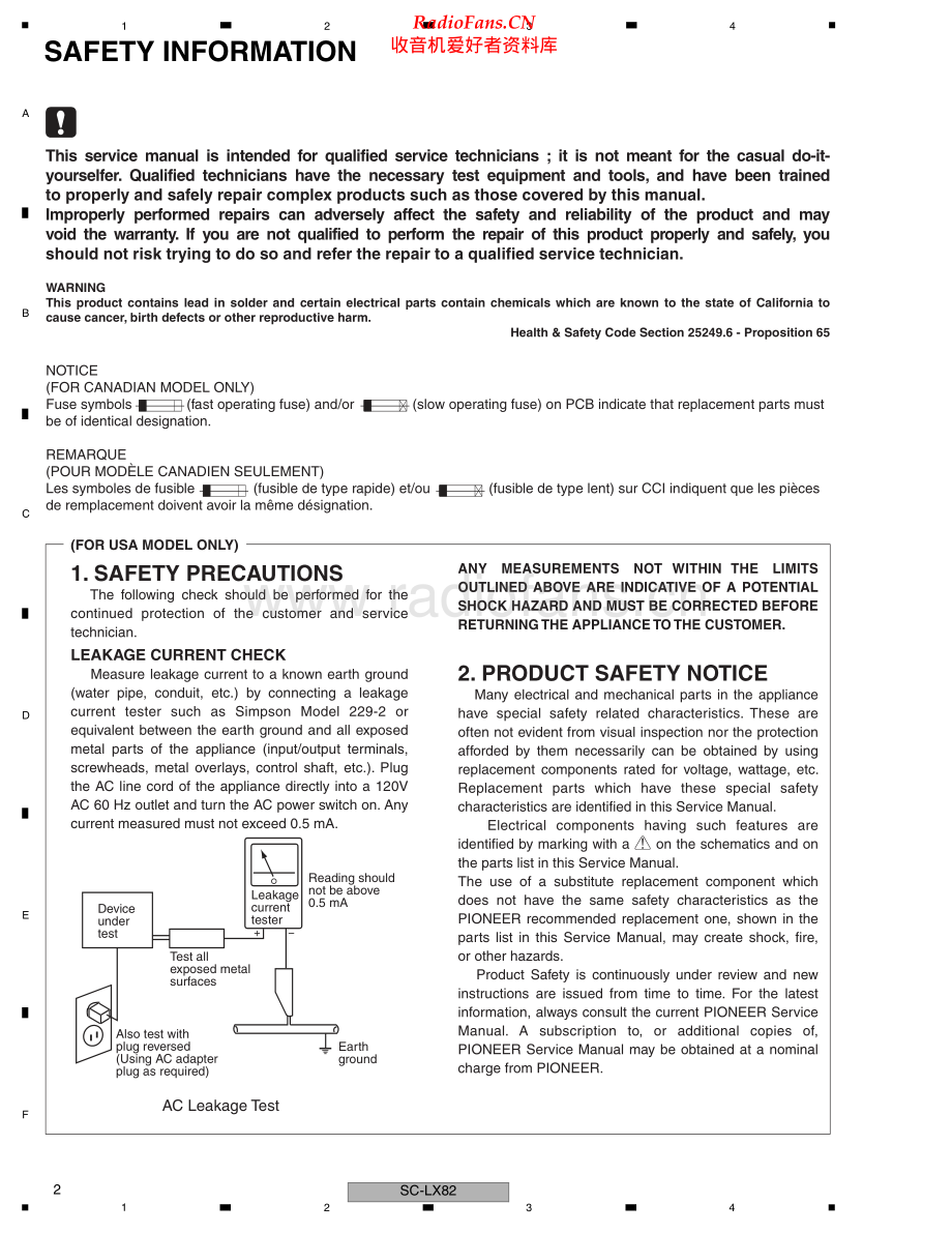 Pioneer-SCLX72-avr-sm 维修电路原理图.pdf_第2页