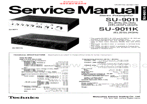 Technics-SU9011-pre-sm(1) 维修电路原理图.pdf