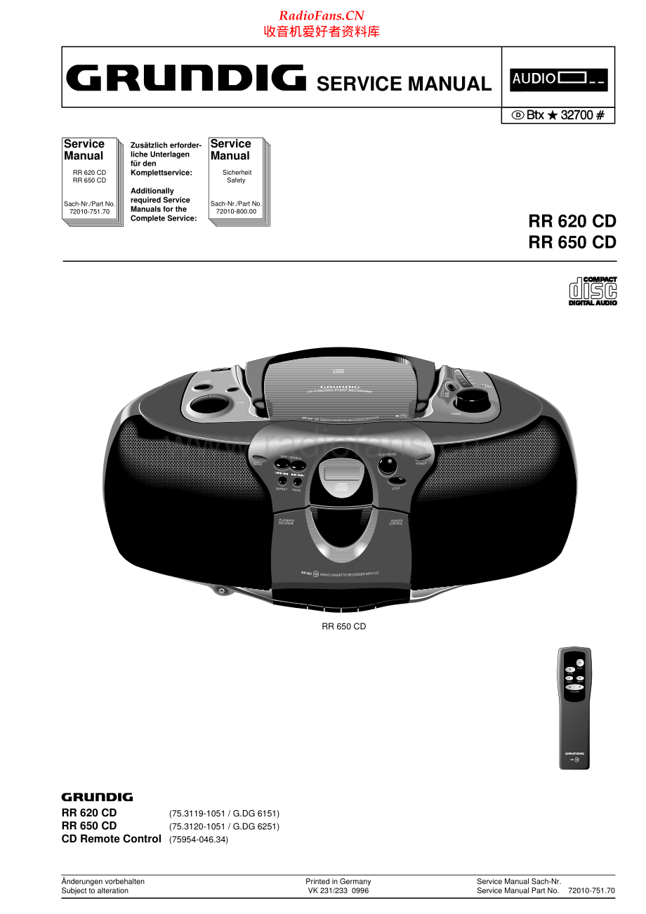 Grundig-RR650CD-tr-sm维修电路原理图.pdf_第1页