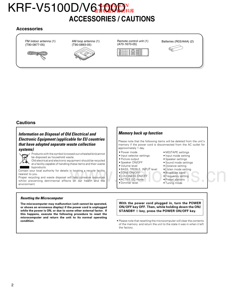 Kenwood-KRFV6100D-avr-sm 维修电路原理图.pdf_第2页