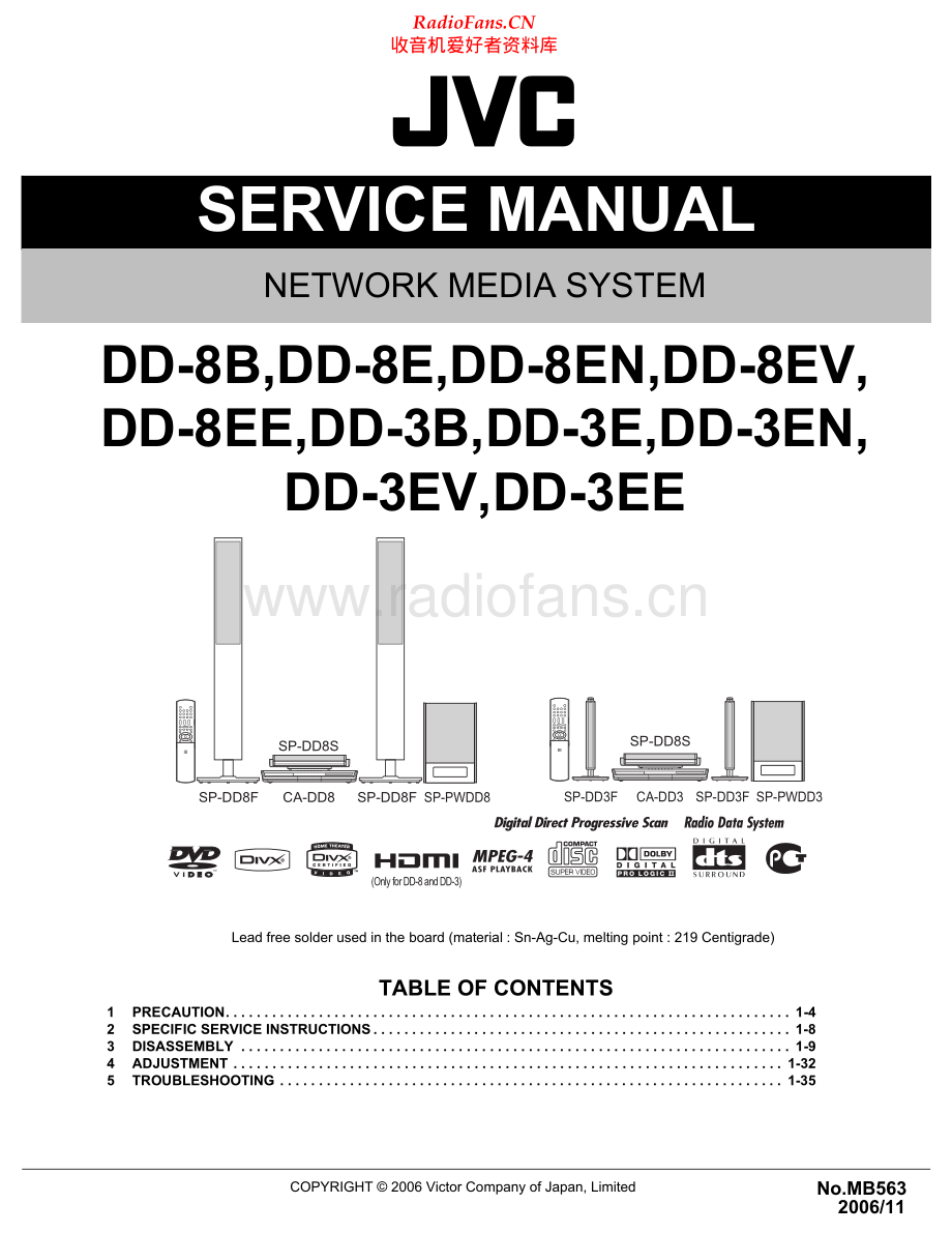 JVC-DD8EN-nms-sm 维修电路原理图.pdf_第1页