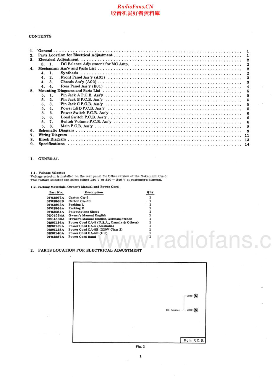 Nakamichi-CA5-pre-sm 维修电路原理图.pdf_第2页