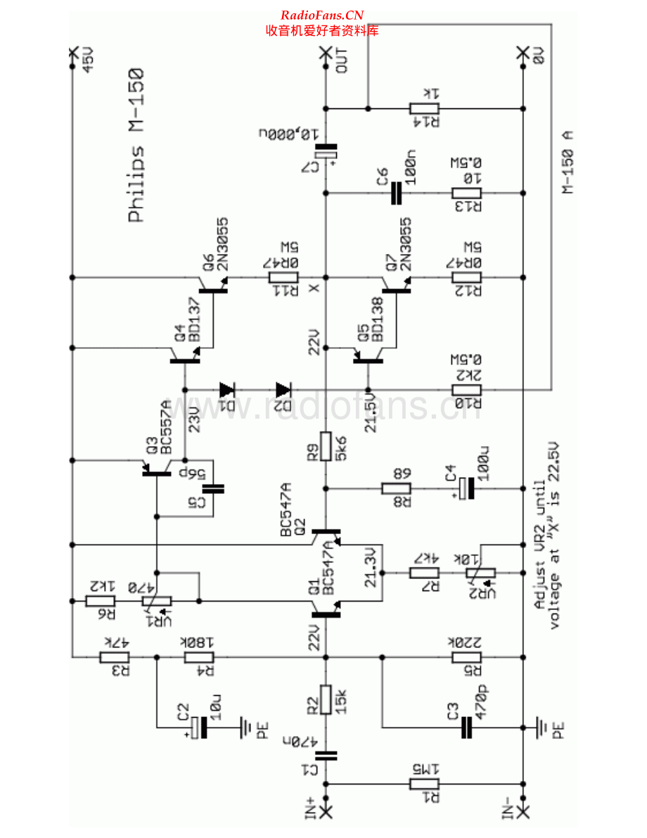 Phillips-M150-pwr-sch1 维修电路原理图.pdf_第1页