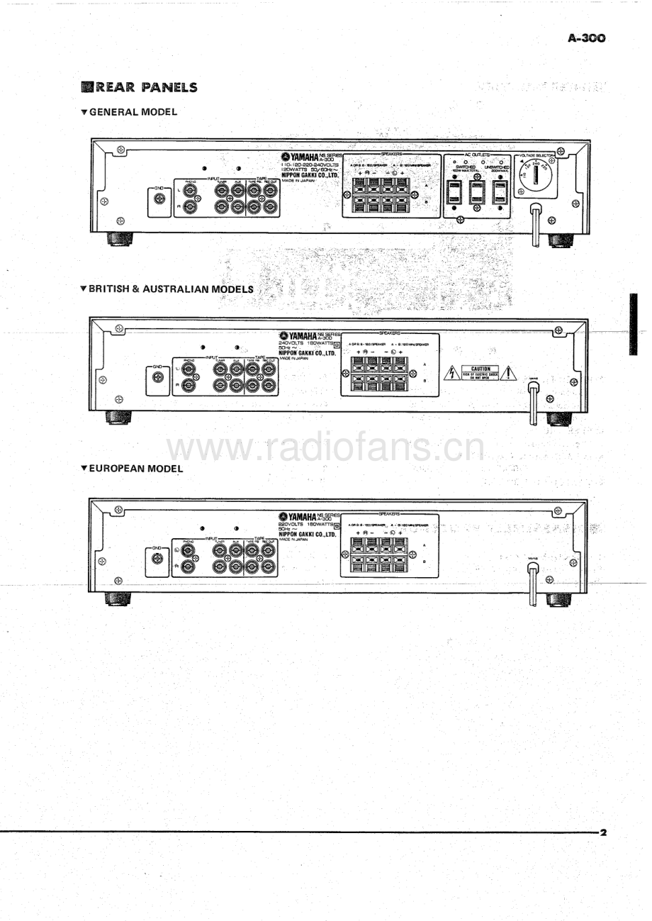 Yamaha-A300-int-sm(1) 维修电路原理图.pdf_第3页