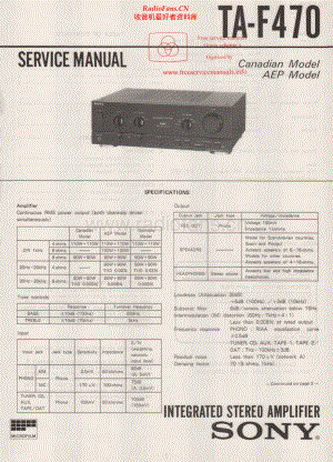 Sony-TAF470-int-sm 维修电路原理图.pdf
