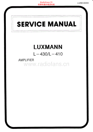 Luxman-L430-int-sm2 维修电路原理图.pdf
