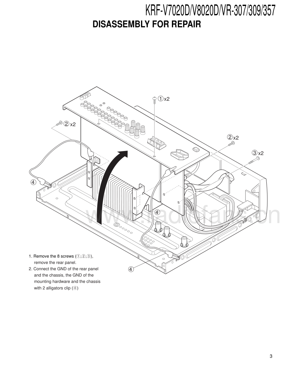 Kenwood-VR307-avr-sm 维修电路原理图.pdf_第3页