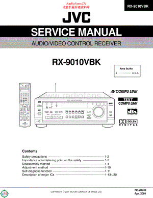 JVC-RX9010VBK-avr-sch 维修电路原理图.pdf