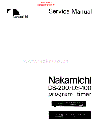 Nakamichi-DS100-tim-sm 维修电路原理图.pdf
