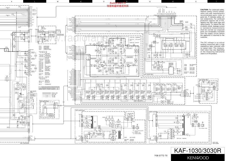 Kenwood-KAF1030-int-sch 维修电路原理图.pdf_第2页