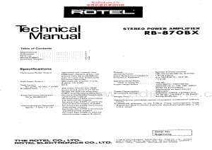 Rotel-RB870BX-pwr-sch 维修电路原理图.pdf