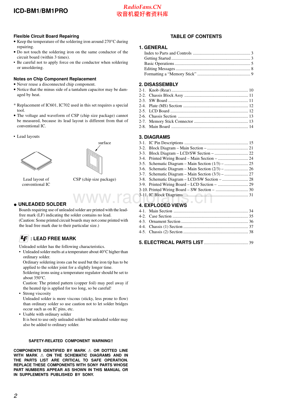 Sony-ICDBM1-rm-sm 维修电路原理图.pdf_第2页