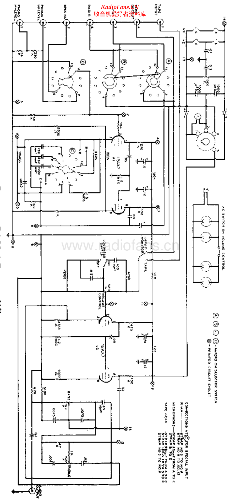 Dynaco-PAM1-pre-sch维修电路原理图.pdf_第1页