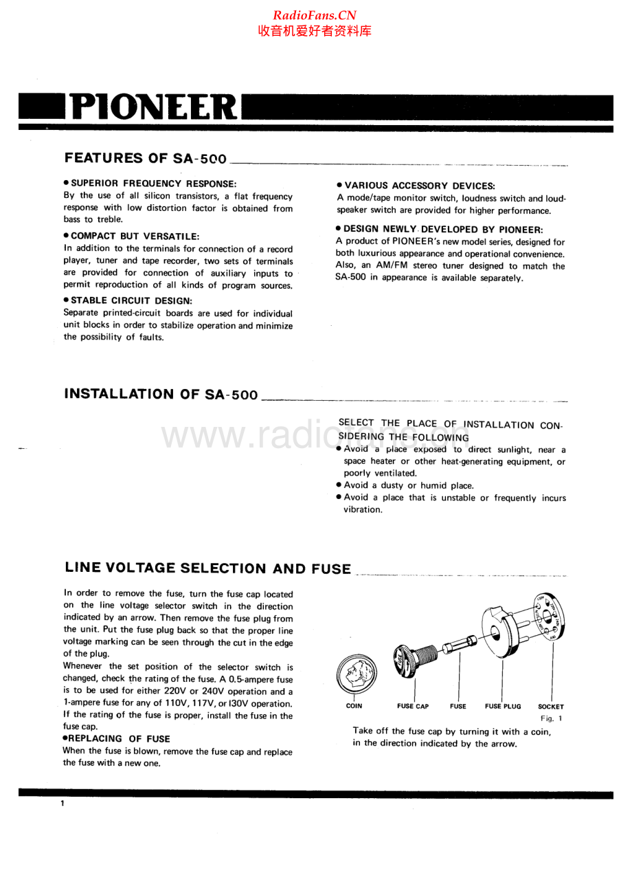 Pioneer-SA500-int-sm 维修电路原理图.pdf_第2页