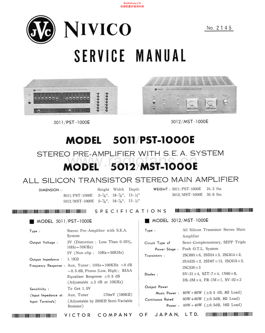 JVC-5012-pwr-sm 维修电路原理图.pdf_第1页