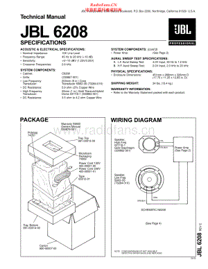 JBL-6208-pwr-sch 维修电路原理图.pdf