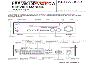 Kenwood-KRFV8010D-avr-sm2 维修电路原理图.pdf