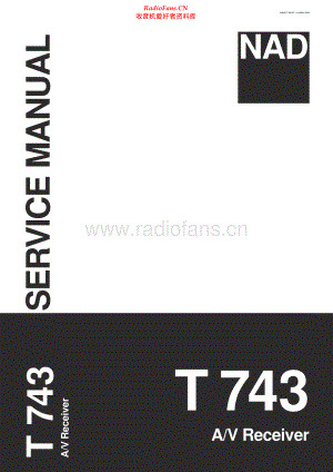 NAD-T743-avr-sm(1) 维修电路原理图.pdf
