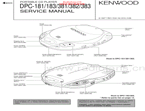 Kenwood-DPC382-dm-sm 维修电路原理图.pdf