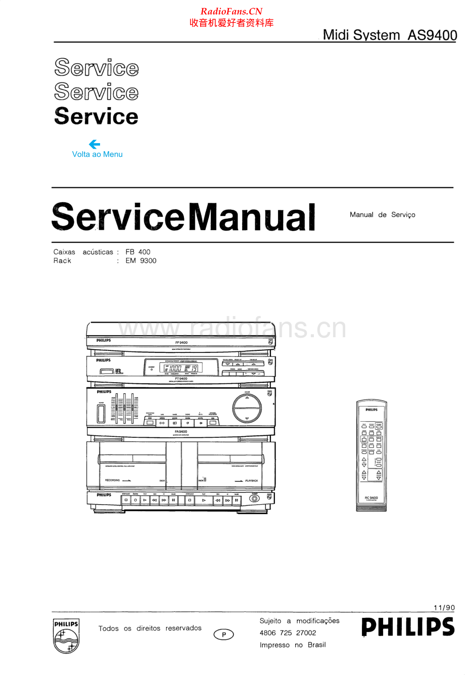 Philips-AS9400-ms-sm 维修电路原理图.pdf_第1页