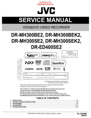 JVC-DRED400SE2-hdd-sm 维修电路原理图.pdf