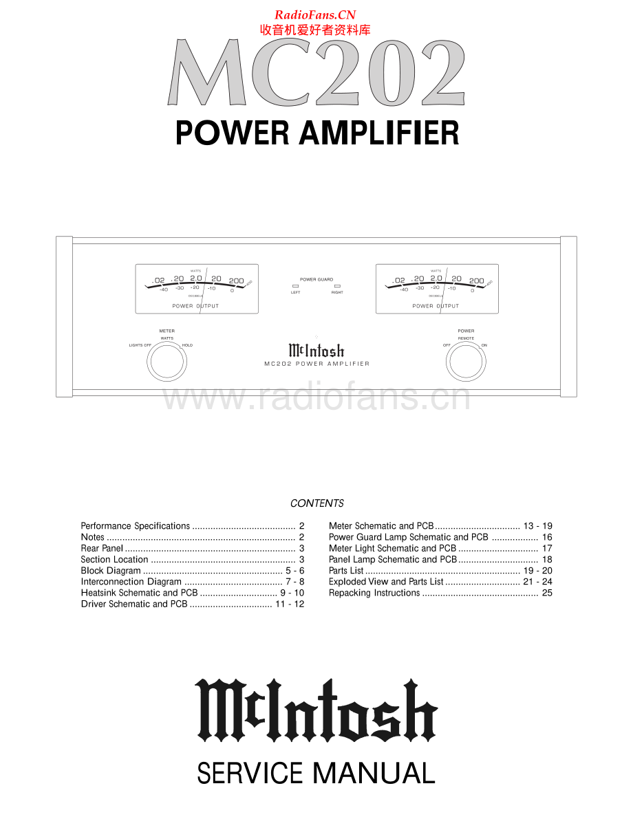 McIntosh-MC202-pwr-sm 维修电路原理图.pdf_第1页