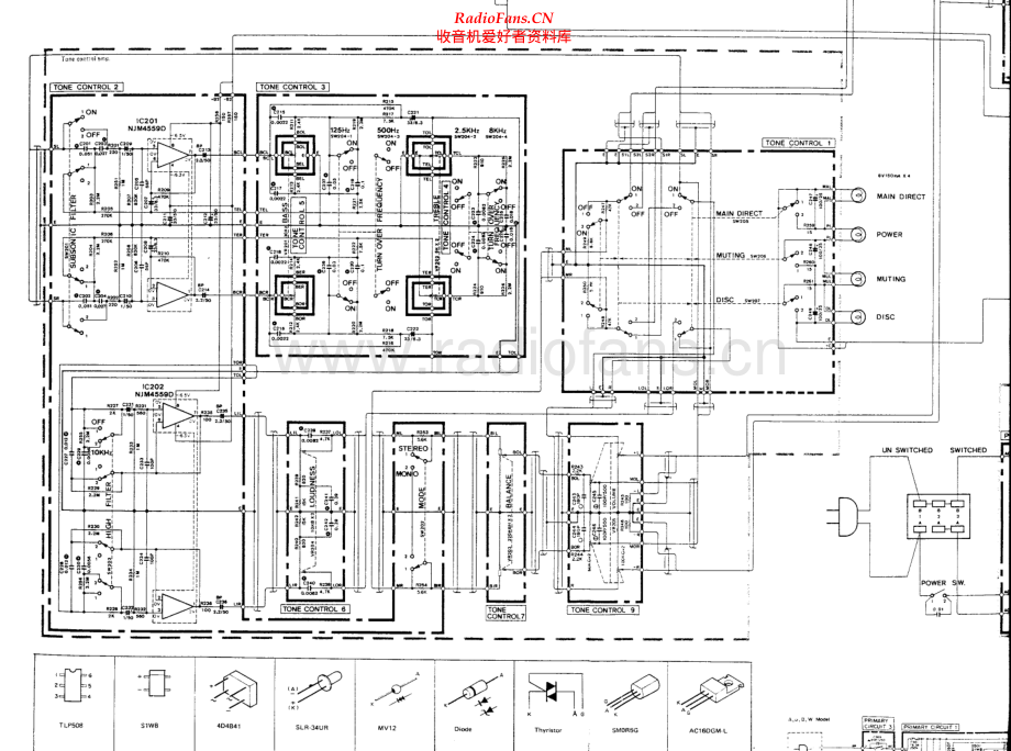 Yamaha-A960-int-sch(1) 维修电路原理图.pdf_第2页