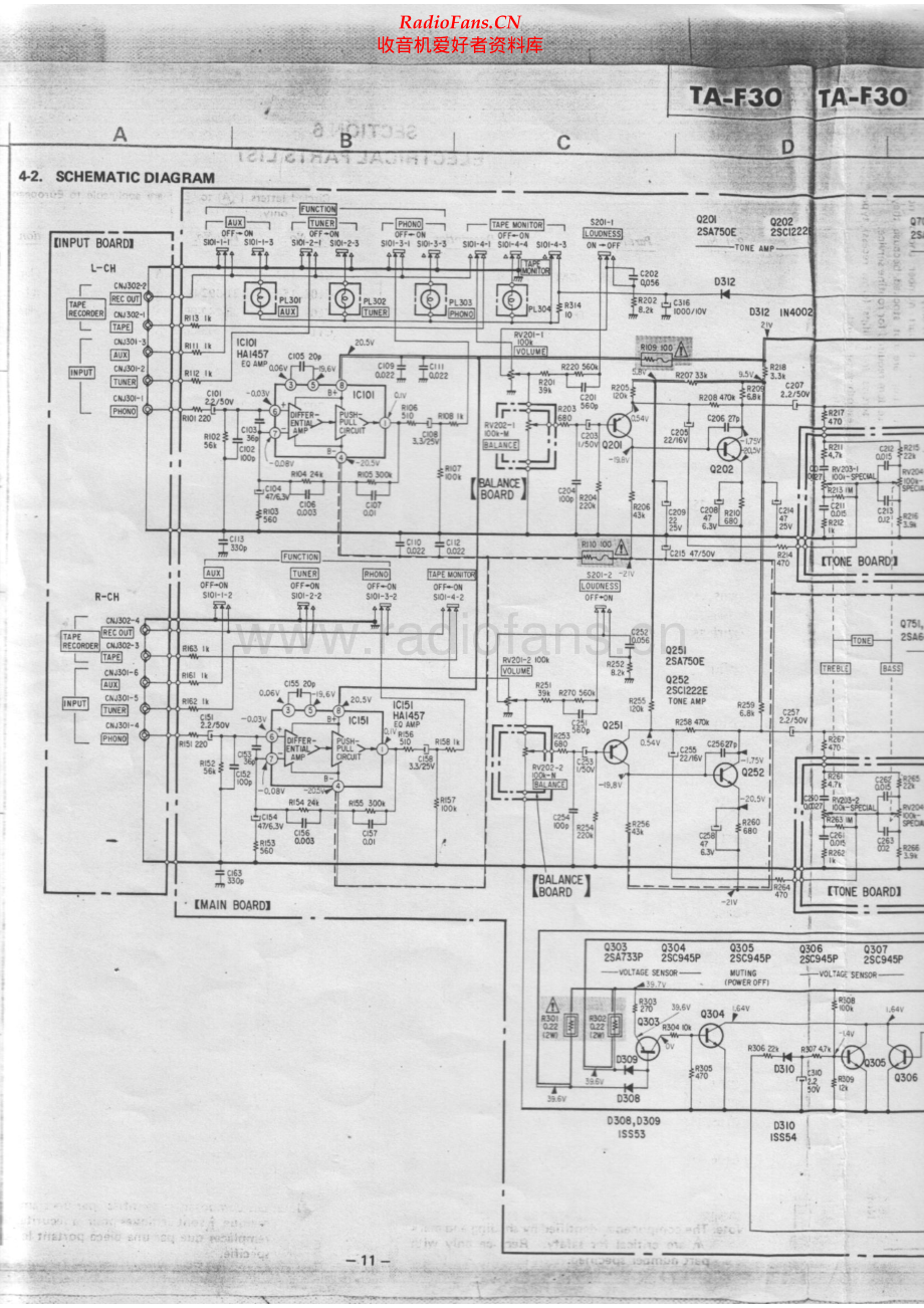 Sony-TAF30-int-sch 维修电路原理图.pdf_第1页