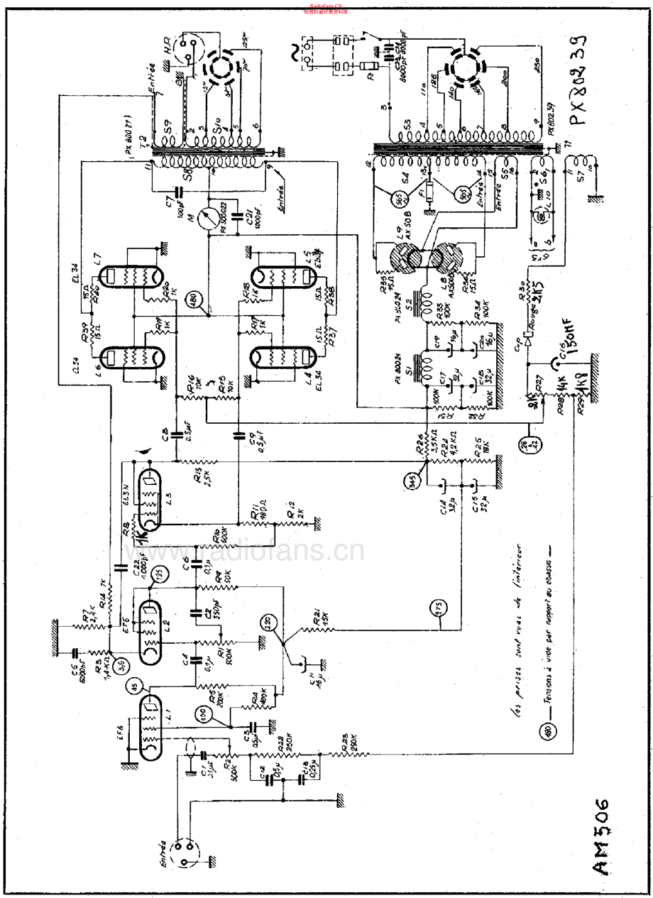 Philips-AM506-pwr-sch 维修电路原理图.pdf_第2页