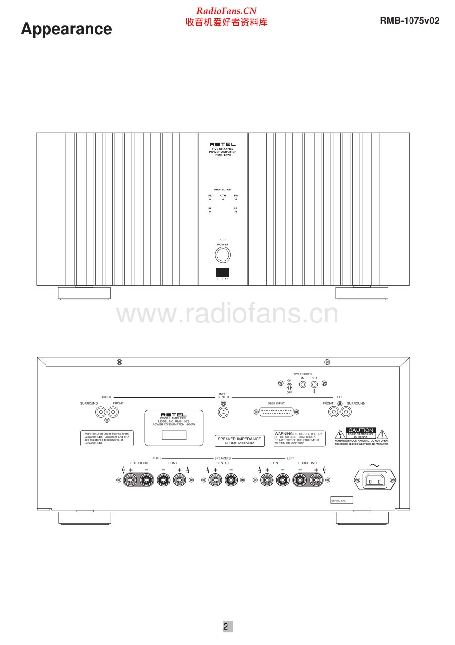 Rotel-RMB1075_v02-pwr-sm 维修电路原理图.pdf_第2页