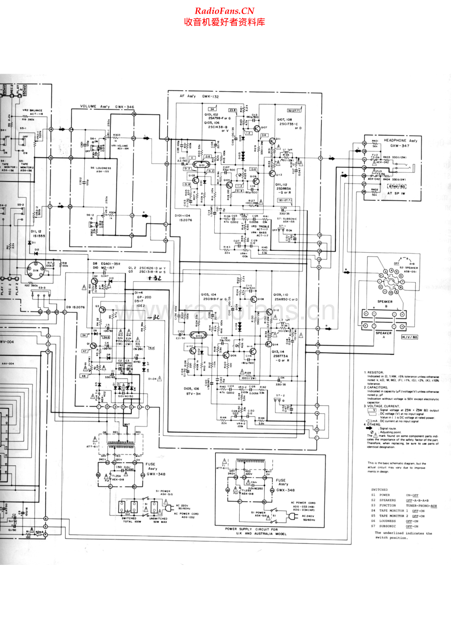 Pioneer-SA508-int-sch 维修电路原理图.pdf_第2页