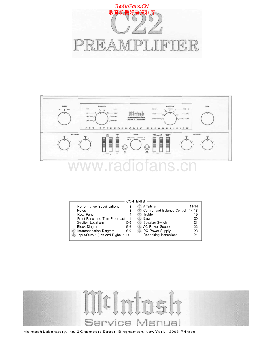 McIntosh-C22-pre-sm2 维修电路原理图.pdf_第1页