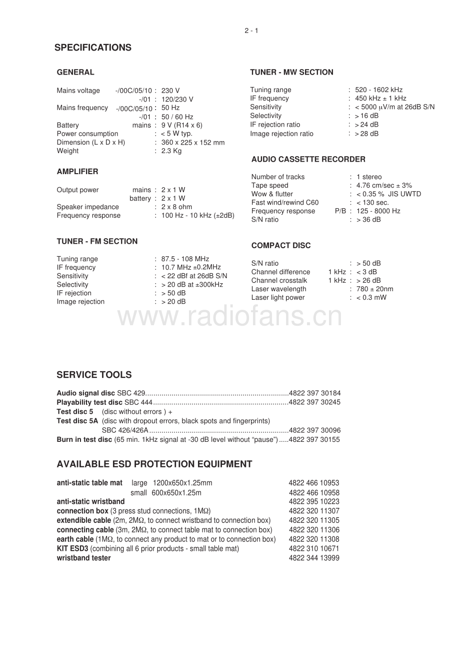 Philips-AZ1310-gb-sm 维修电路原理图.pdf_第3页